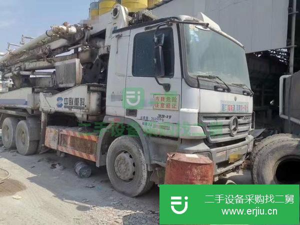 河北出售二手中聯(lián)37米泵車