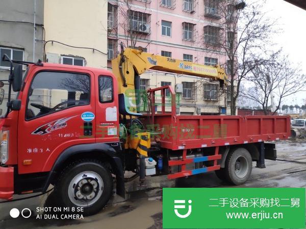 湖北出售二手5噸隨車吊