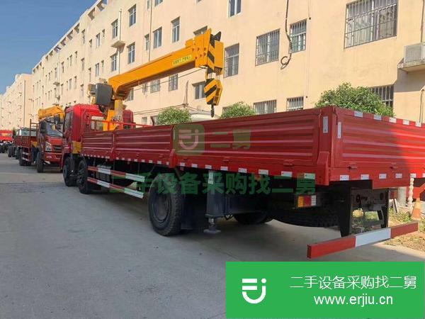 河南出售二手東風錦程前四后八隨車吊