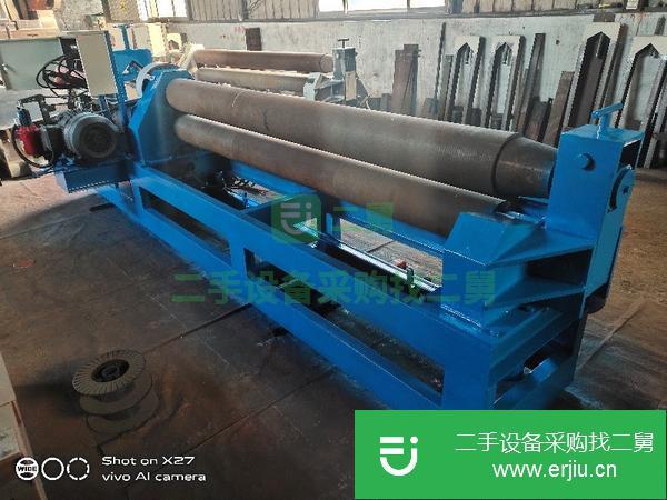 吉林出售二手W11-16*2000對(duì)稱式機(jī)械自動(dòng)卷板機(jī)