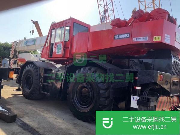 新疆出售多田野50噸越野吊車,原裝電腦