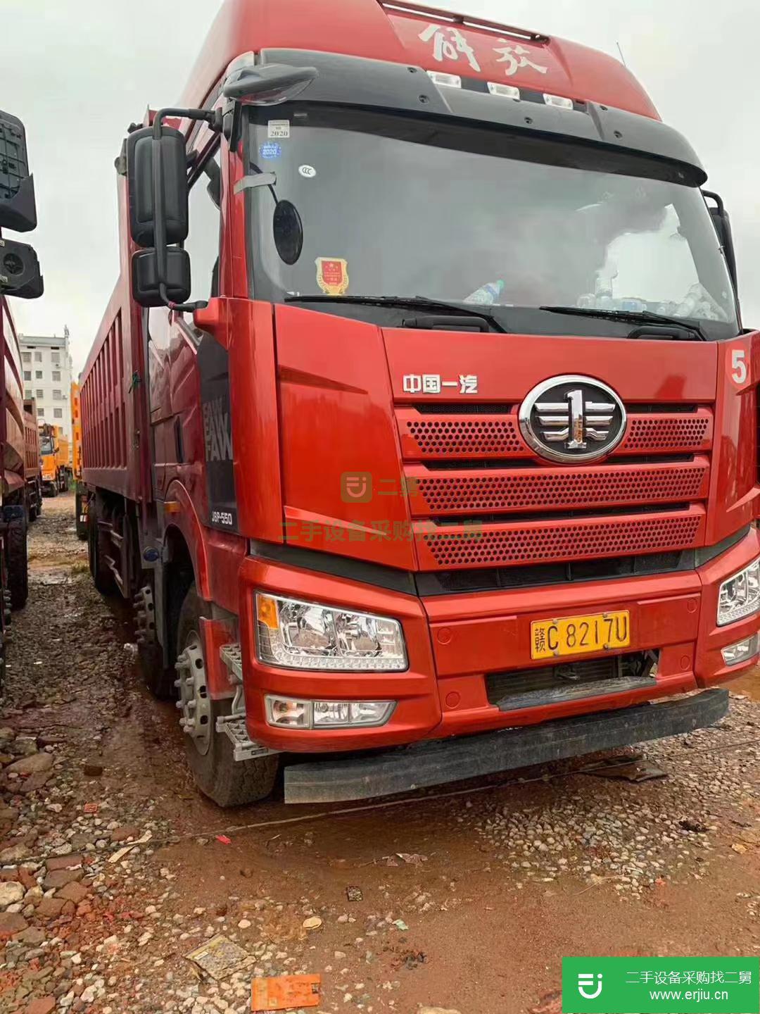江西出售二手一汽解放自卸車