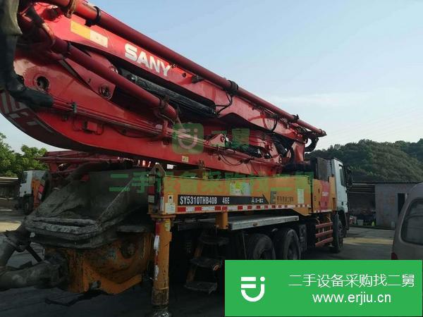 湖南出售二手三一46米泵車