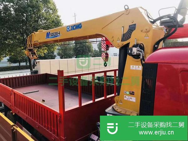 湖北出售二手徐工8噸隨車吊