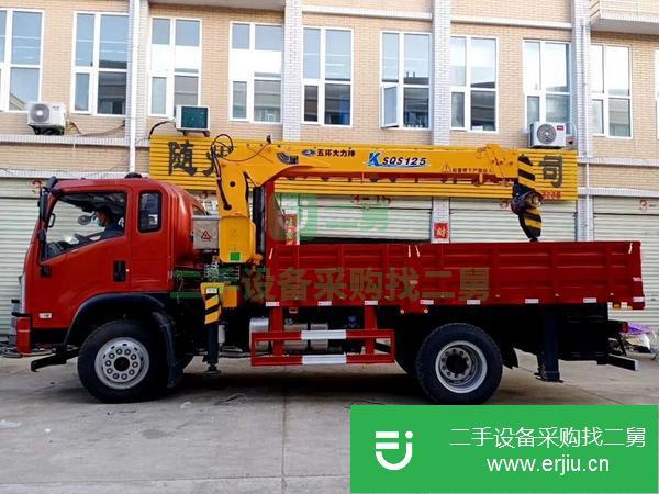 湖北出售二手大運五噸隨車吊