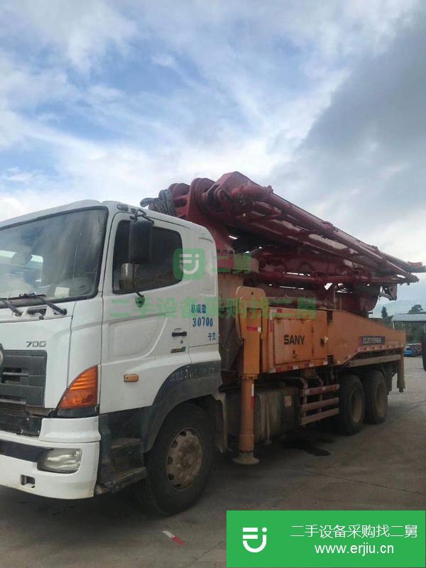 湖南出售二手43米泵車