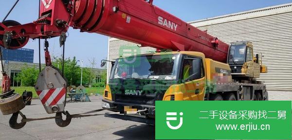 四川出售二手三一吊車80噸