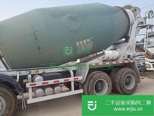江蘇出售二手德龍前四后八12方攪拌車
