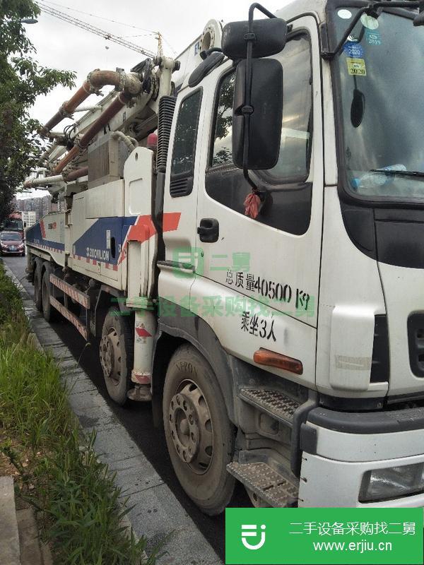 湖南出售中聯49米泵車,7萬方,車況精品