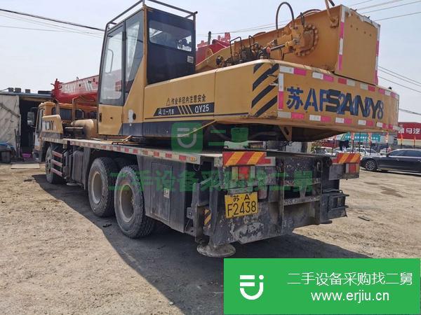 甘肅出售二手三一25噸吊車