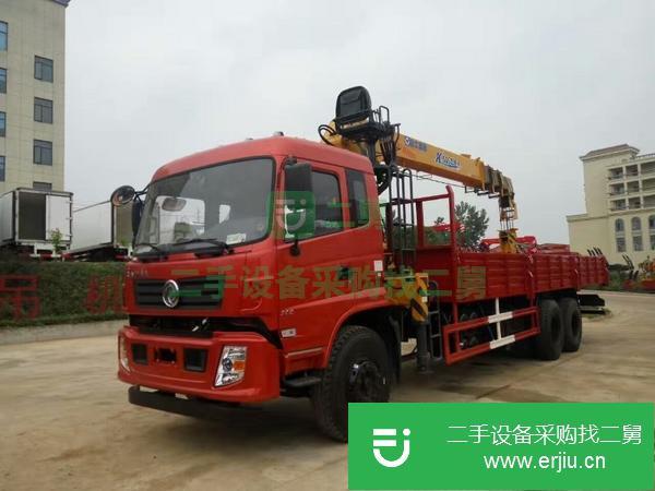 湖北出售二手東風12噸隨車吊