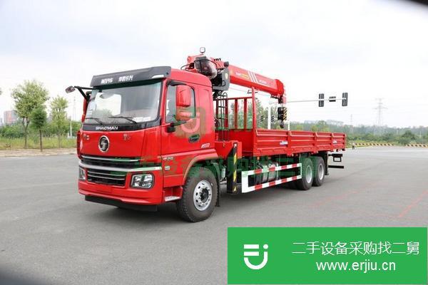湖北出售二手陜汽軒德后八輪隨車吊
