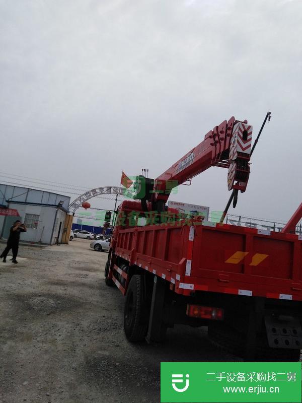 湖北出售二手吊車，8噸4節U型臂