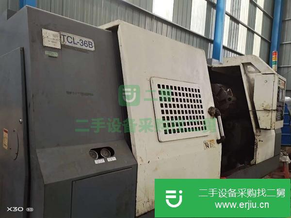 廣西出售二手臺(tái)灣正代TCL-36B數(shù)控斜身車床