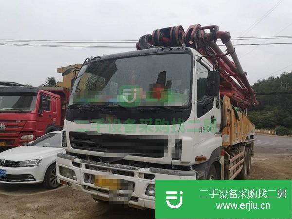 四川出售二手三一46米泵車