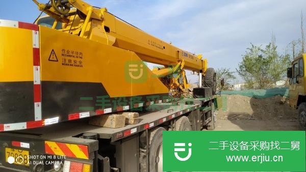 甘肅出售二手徐工16K 三節(jié)臂吊車