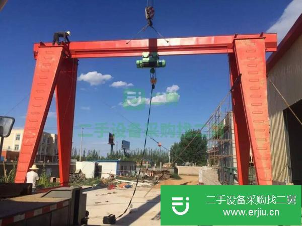 上海出售二手5噸30米全包廂式龍門吊