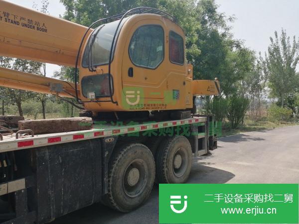 陜西出售二手徐工25噸五節臂汽車吊