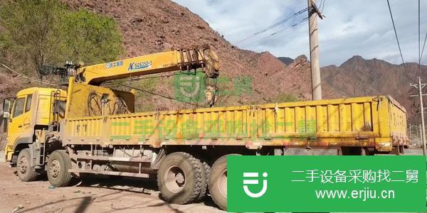 湖北出售二手徐工四軸隨車吊