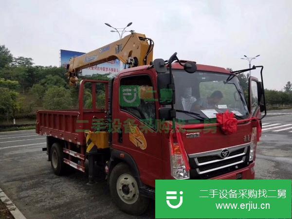 遼寧出售二手石煤8噸隨車吊