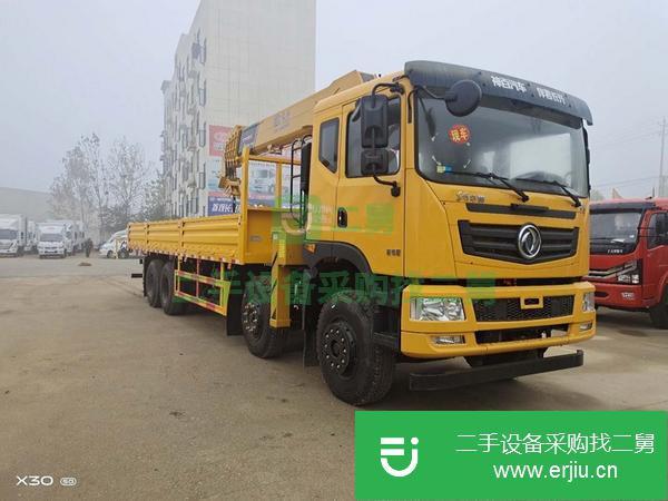 河北出售二手東風前四后八14噸隨車吊