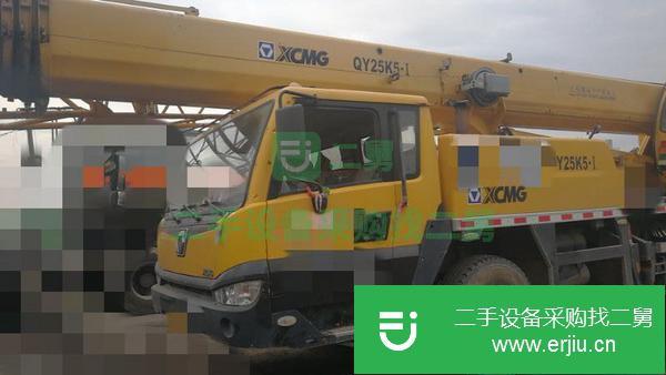 遼寧出售二手徐工25k5-1汽車吊