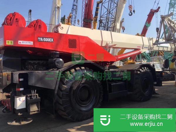 新疆出售多田野50噸越野吊車,原裝電腦