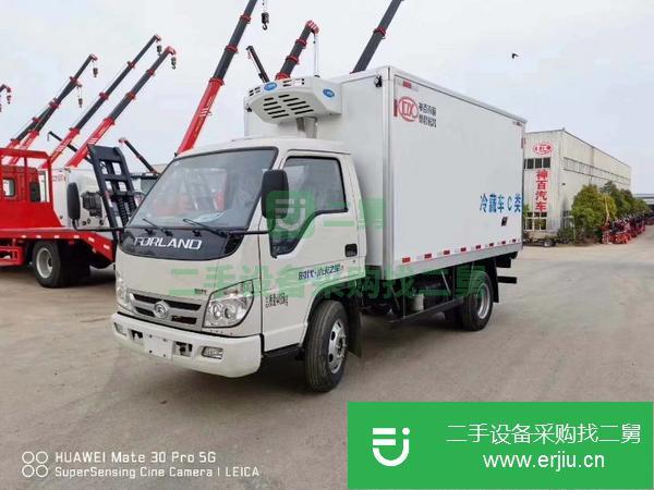 河南出售二手福田3.5米冷藏車