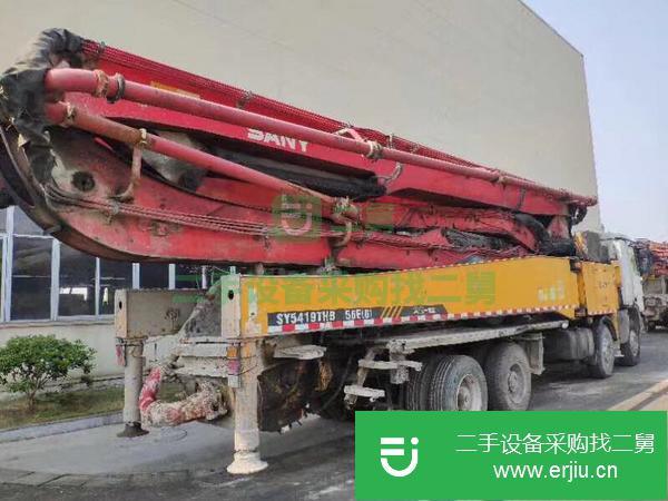 湖南出售二手三一56米泵車