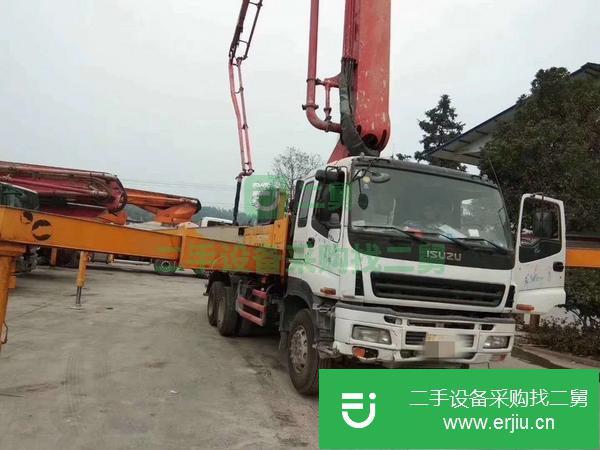 湖南出售二手五十鈴三橋叉腿46米泵車