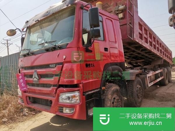 廣西出售二手豪沃前四后八自卸車