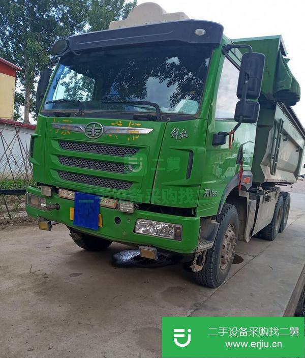 河北出售二手解放牌十輪自卸車