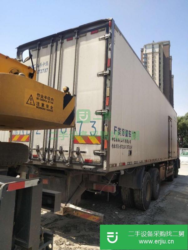 江蘇出售二手前四后八冷藏車(chē)