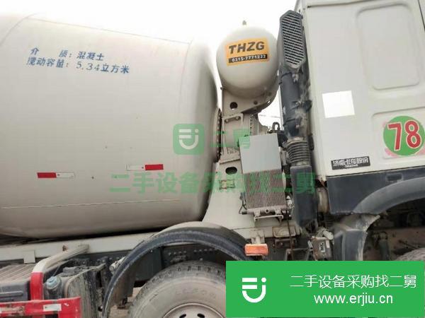 新疆出售二手20立方豪沃攪拌車