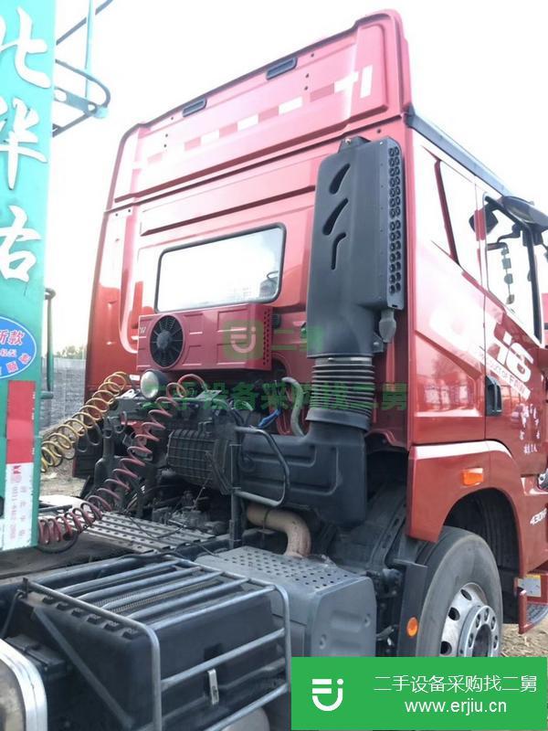 河北出售二手解放牽引車，，帶四路監(jiān)控，獨(dú)立空調(diào)。