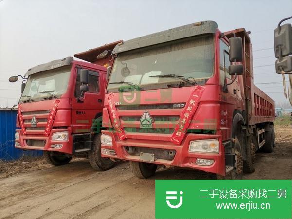 廣西出售二手豪沃前四后八自卸車