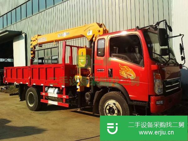 湖北出售二手5噸隨車吊