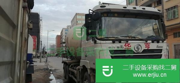 廣東出售二手德龍15方攪拌車