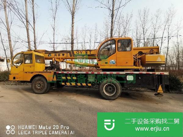 山東出售二手12噸吊車