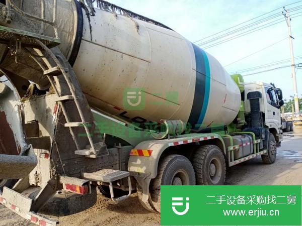 山東出售二手歐曼攪拌車后八輪