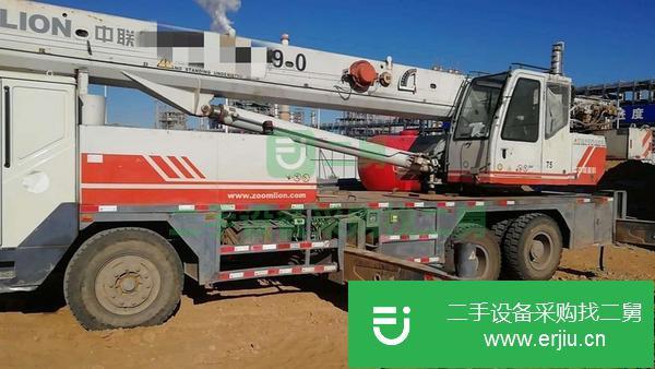 陜西出售二手中聯重科25v5汽車吊