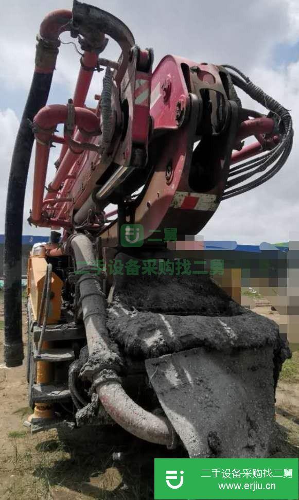 山西出售二手三一48米泵車