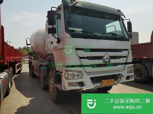 河北出售二手豪沃20方攪拌車