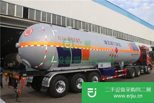 陜西出售二手26噸液化氣槽車