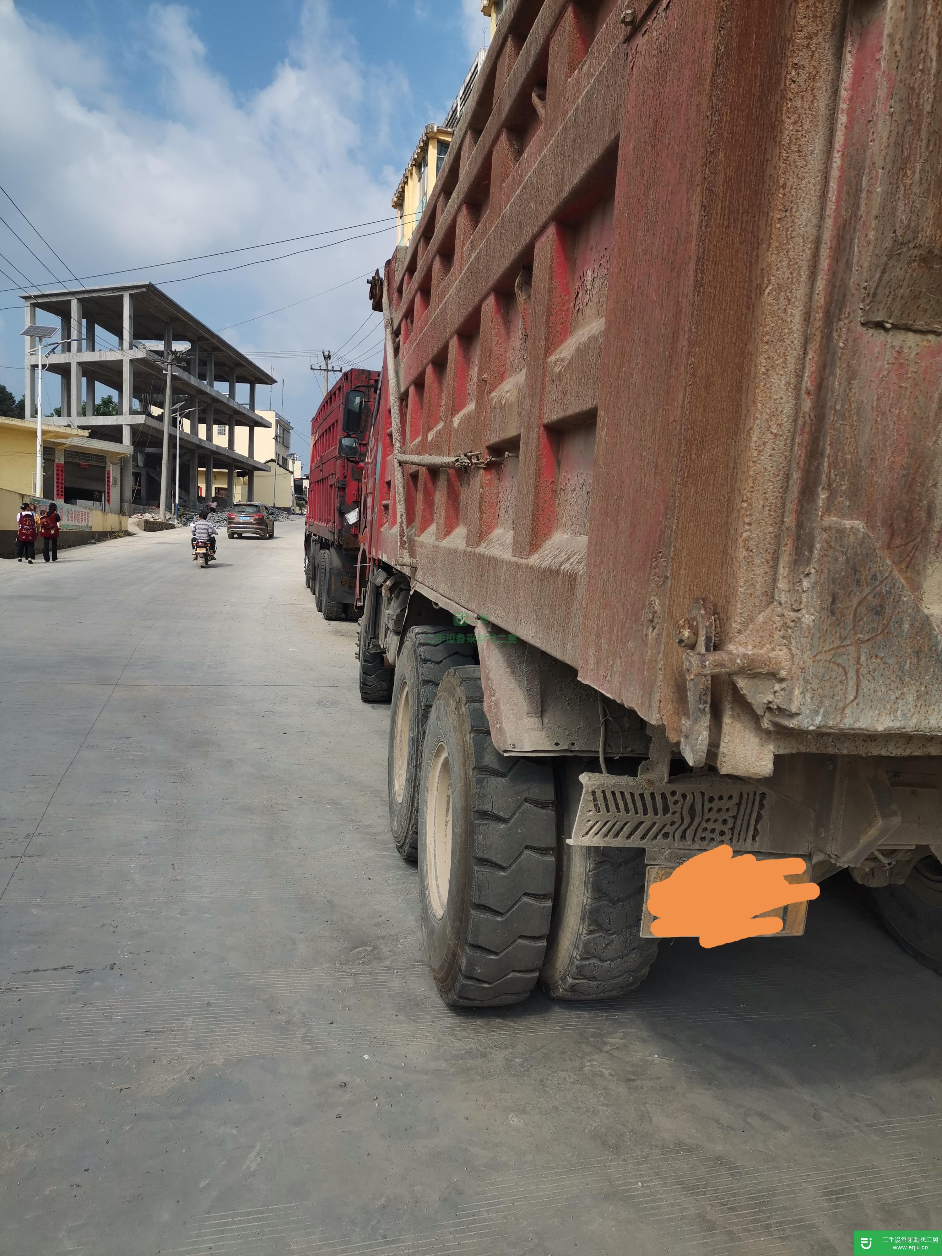 貴州出售二手一汽解放自卸車