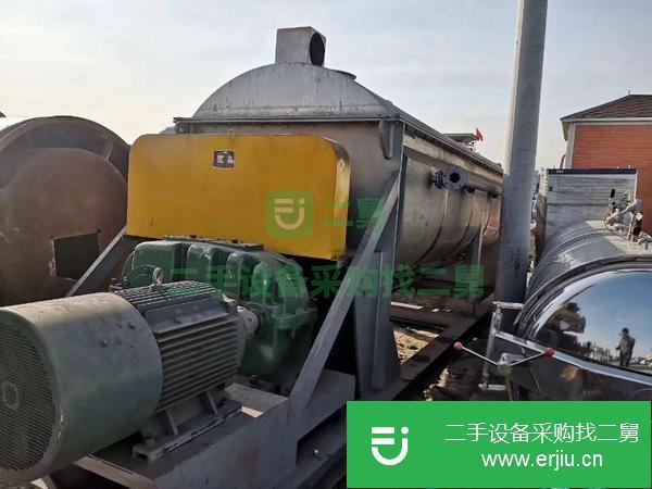 山東出售二手100平方空心槳葉干燥機