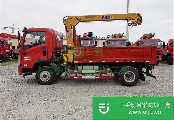 湖北出售二手重汽豪曼130馬力吊車