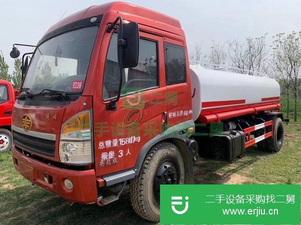 山東出售二手東風10立方灑水車