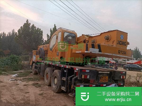 河南出售二手徐工25K汽車吊