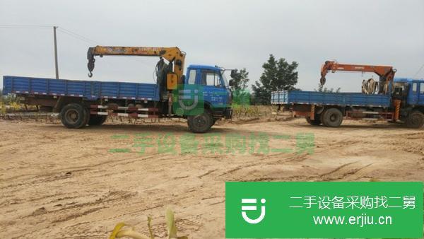 陜西出售二手徐工五噸三節臂隨車吊